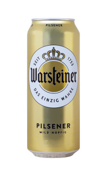 Warsteiner Pils Dose - 0,5L 4,8% vol
