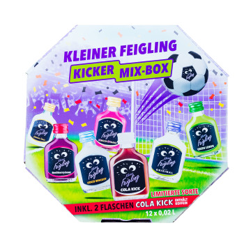Paket [12 x 0,02L] Kleiner Feigling Kicker Mix Box - 0,24L 18,3% vol