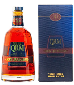 Ron Quorhum 30 Aniversario Travel Retail - 0,7L 42% vol Ron Quorhum 30 Aniversario Travel Retail - 0,7L 42% vol