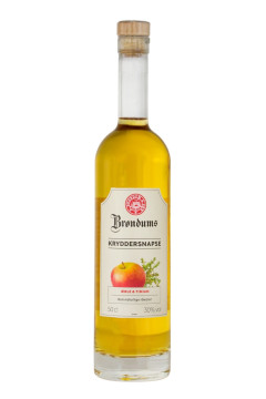 Brøndums Kryddersnaps Æble Timian - 0,5L 30% vol