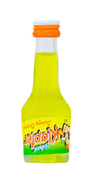 Kleiner Klopfer Sunny Orange Glas-Flasche Kurzer Shot - 0,02L 15% vol