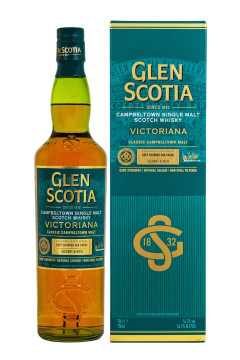 Glen Scotia Victoriana Deep Charred Oak Cask Single Malt Scotch Whisky - 0,7L 54,2% vol