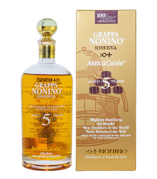 Nonino Antica Cuvee Riserva Grappa im Barrique gereift - 0,7L 43% vol