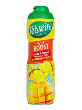 Teisseire Benefit Boost Ananas Mango Getränkekonzentrat - 0,6L