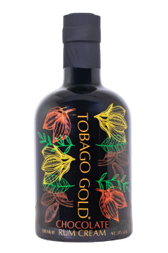 Tobago Gold Schoko-Rum-Cream Likör - 0,5L 17% vol