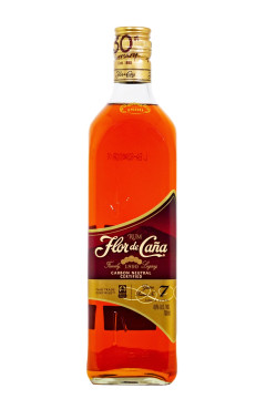 Flor de Cana Grand Reserva 7 Jahre brauner Rum - 0,7L 40% vol