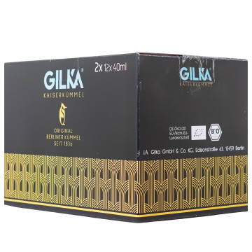 Paket [24 x 0,04L] Gilka Kaiser Kümmel - 0,96L 38% vol