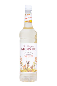 Monin Weißer Rohrzucker Sucre de Canne Sirup PET-Flasche - 1 Liter