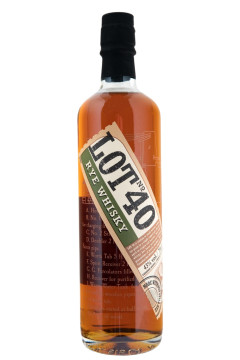 LOT 40 Canadian Rye Whisky - 0,7L 43% vol LOT 40 Canadian Rye Whisky - 0,7L 43% vol