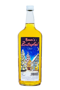 Bauer's Zimtapfel Likör - 0,7L 17% vol Bauer's Zimtapfel Likör - 0,7L 17% vol