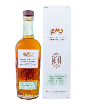 Boann Madeira Single Pot Still Whiskey - 0,7L 47% vol (16.06.2025) Boann Madeira Single Pot Still Whiskey - 0,7L 47% vol