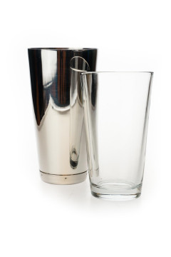 Boston Shaker mit Original Mixing Glas -Edelstahl - 28 oz. = 828 ml.