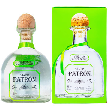 Patron Silver Tequila - 1 Liter 40% vol Patron Silver Tequila - 1 Liter 40% vol