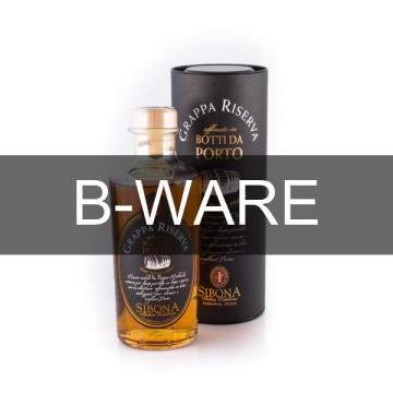 B-Ware: Sibona Grappa Riserva Botti da Porto - 0,5L 40% vol